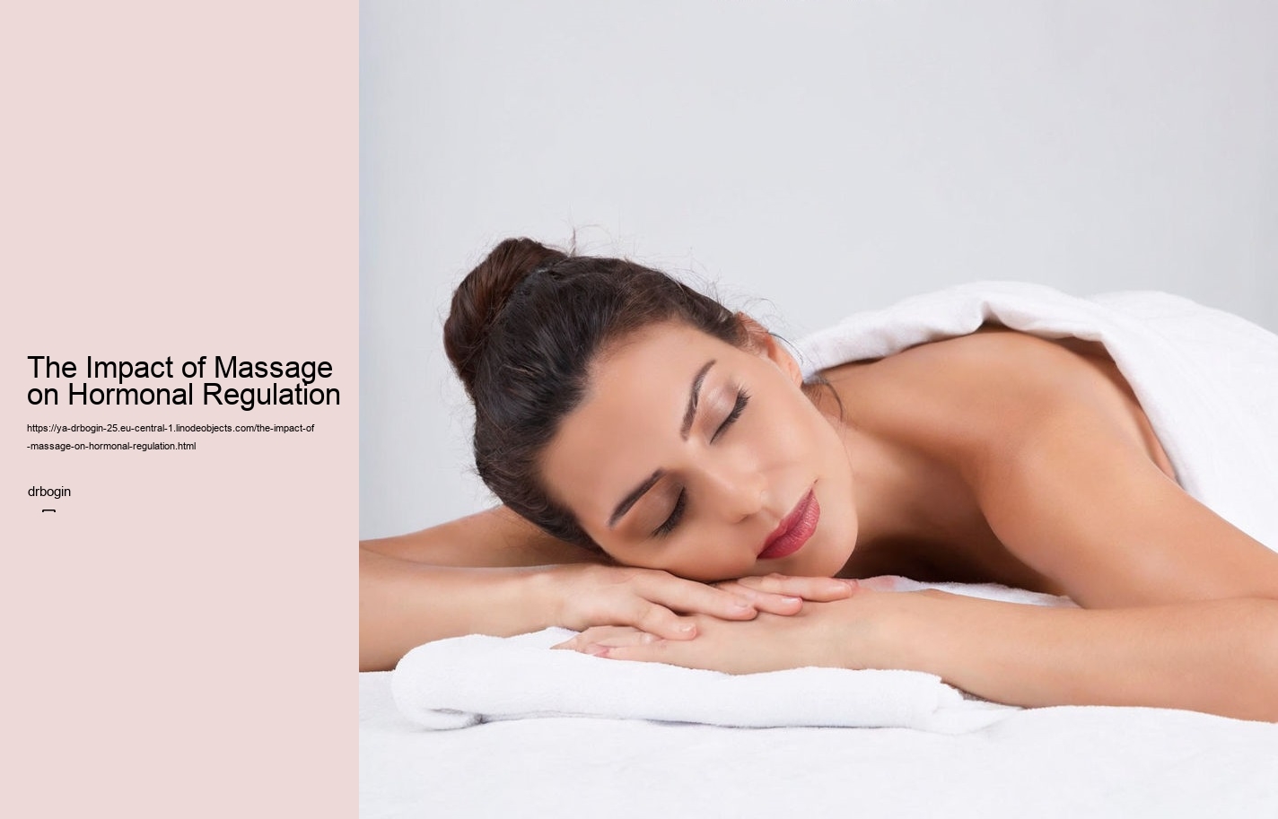 The Impact of Massage on Hormonal Regulation